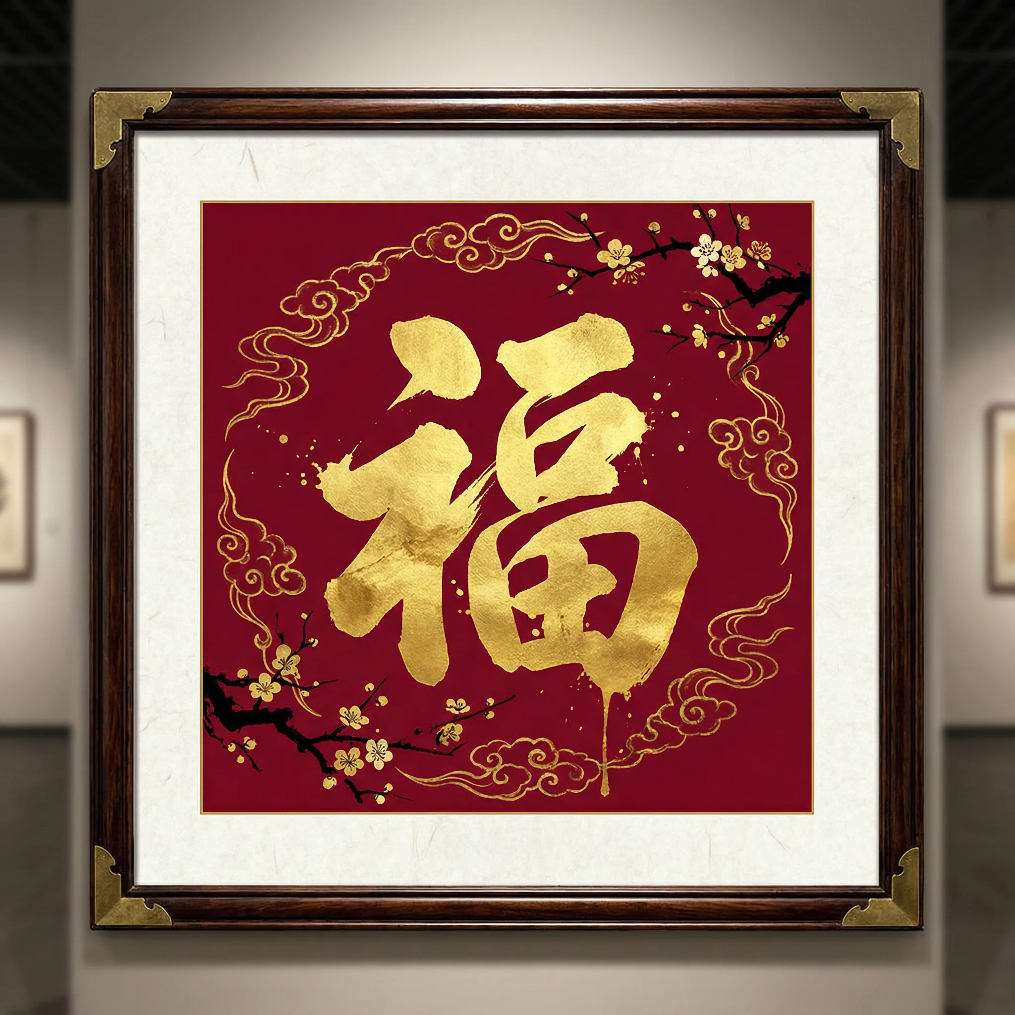 历代名家书法福字作品 - 飞艇计划